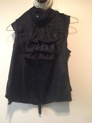 Black Period Blouse-Pd Bl 1303-Bust 36