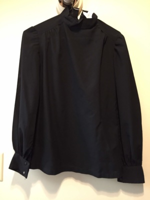 Black Period Blouse-Pd Bl 1409-Bust 38