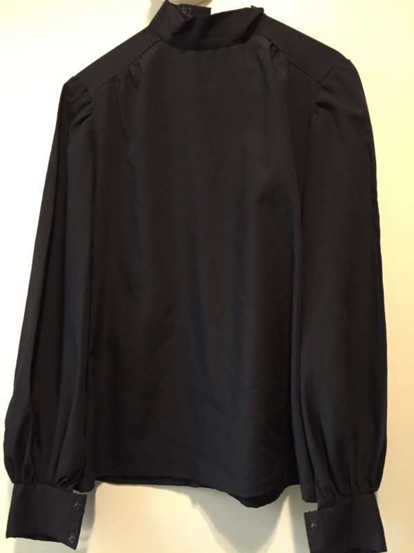 Black Period Blouse-Pd Bl 1500-Bust 40