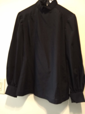 Black Period Blouse-Pd Bl 1501-Bust 40