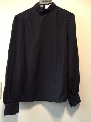 Black Period Blouse-Pd Bl 1503-Bust 40