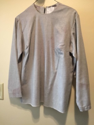 Grey Period Blouse-Pd Bl 2700-Bust 44