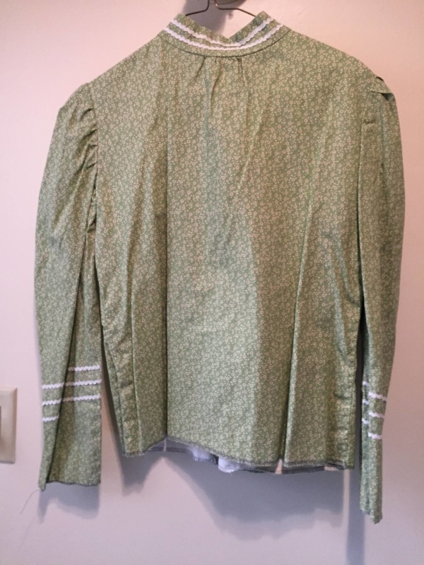 Green Period Blouse-Pd Bl 3425-Bust 38