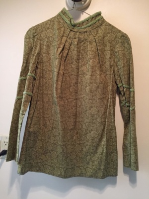 Green Period Blouse-Pd Bl 3426-Bust 38
