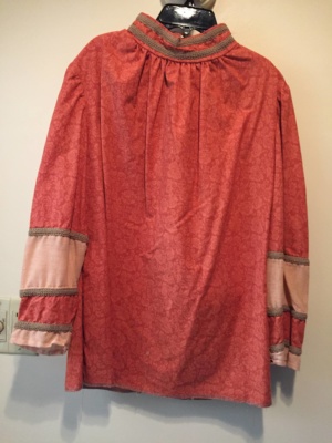 Orange Period Blouse-Pd Bl 5825-Bust 46