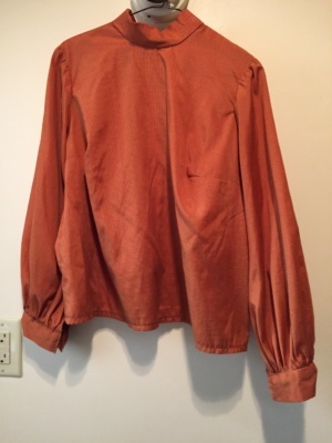 Orange Period Blouse-Pd Bl 5875-Bust 47