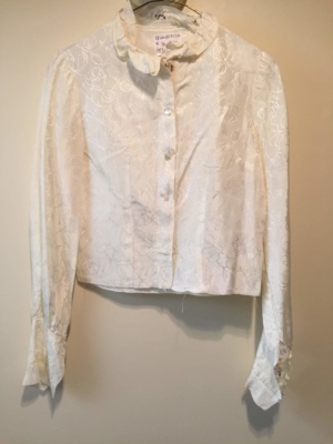 White Period Blouse-Pd Bl 8225-Bust 34