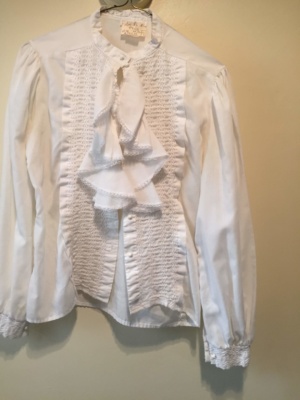 White Period Blouse-Pd Bl 8402-Bust 38