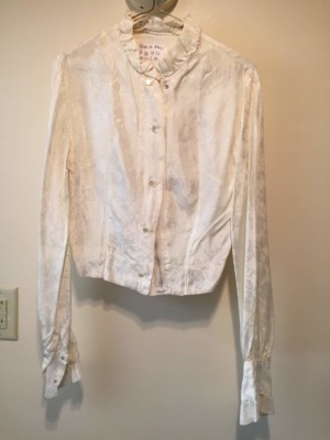 White Period Blouse-Pd Bl 8425-Bust 38