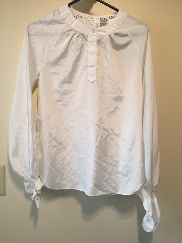 White Period Blouse-Pd Bl 8501-Bust 40
