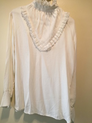 White Period Blouse-Pd Bl 8505-Bust 40
