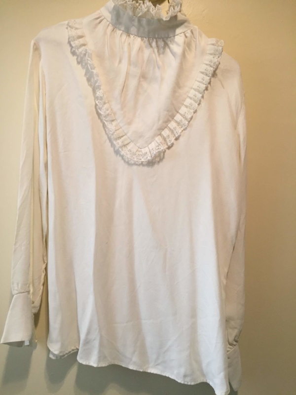 White Period Blouse-Pd Bl 8505-Bust 40