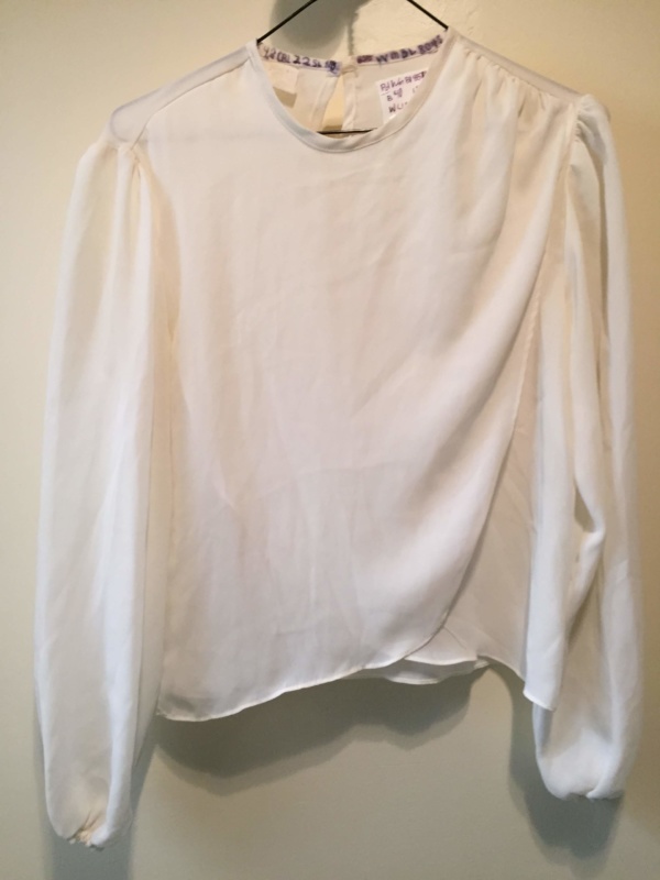 White Period Blouse-Pd Bl 8511-Bust 40