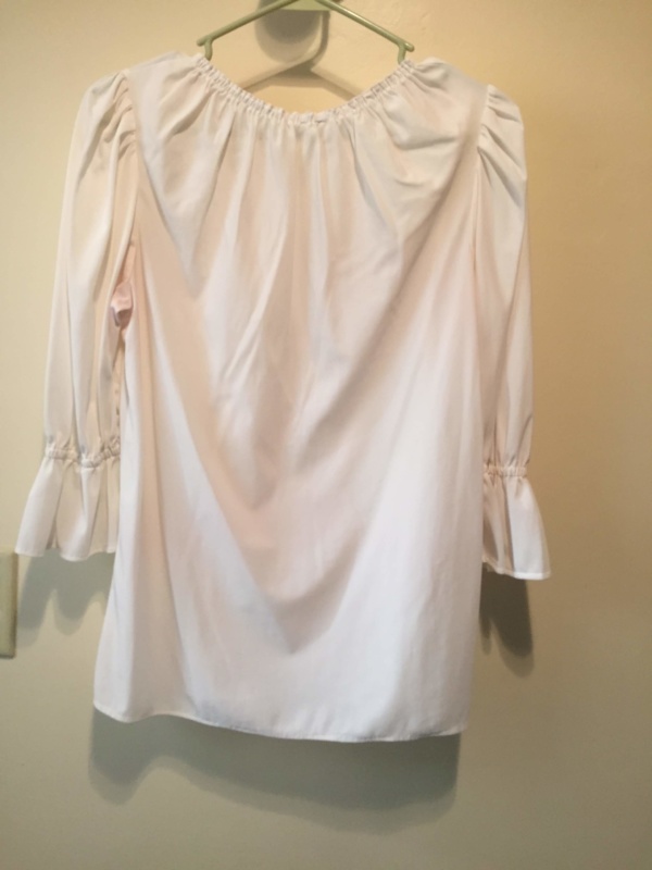 White Period Blouse-Pd Bl 8604-Bust 42