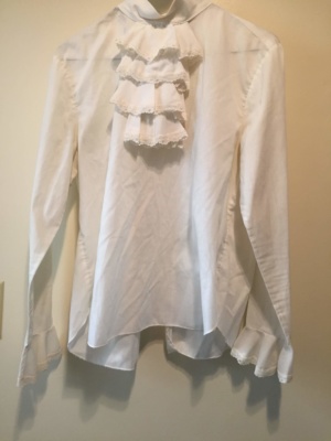 White Period Blouse-Pd Bl 8605-Bust 42