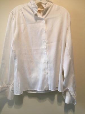 White Period Blouse-Pd Bl 8626-Bust 42