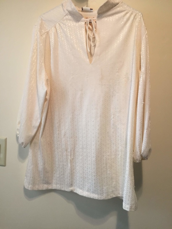 White Period Blouse-Pd Bl 8925-Bust 52