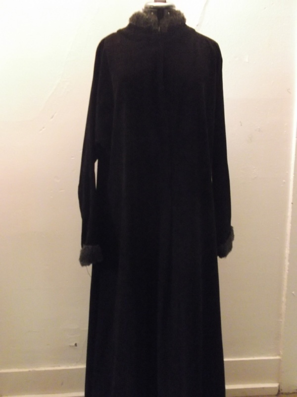 Black Renaissance Robe-RN RB 1500-Chest 46