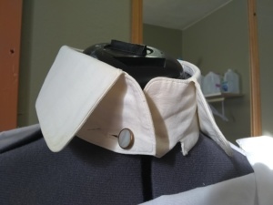 White False Shirt Collar-SHT CLR 8014