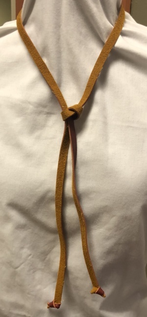 Brown String Ties-STR TI 6003-Length 44