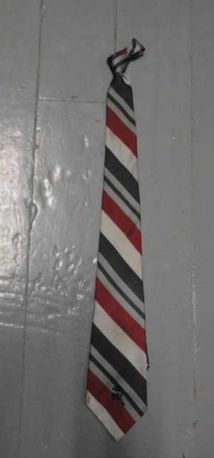 Grey Necktie-TI 2029- stripes