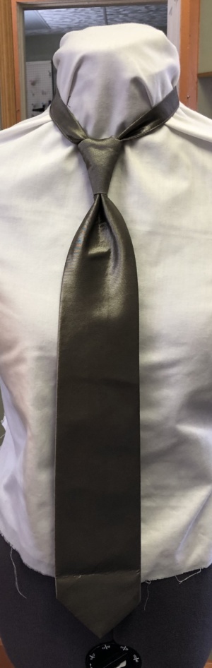 Grey Necktie-TI 2033- Solid (Tie: 20; Neck: Adjustable)