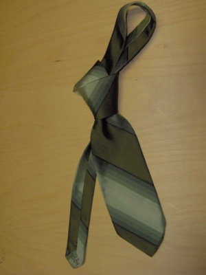 green Necktie-TI 3004- Striped