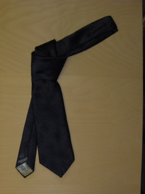 Dark blue Necktie-TI 4293- tonal design