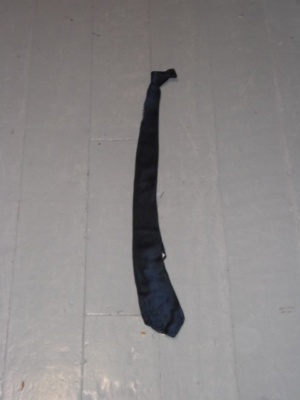 dark blue Necktie-TI 4338- paisley pattern
