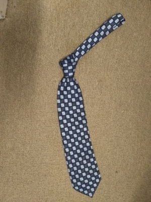 Blue nectkie-TI 4395-Medium Wide