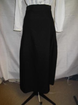 Black Period Skirt-Wm Pd Sk 1003-Waist 26