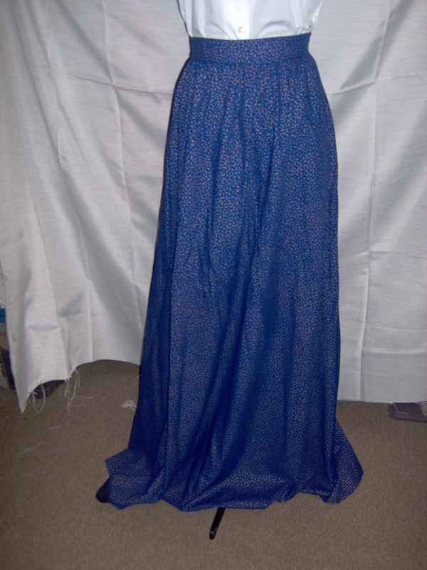 Blue Gold Period Skirt-Wm Pd Sk 4225-Waist 34
