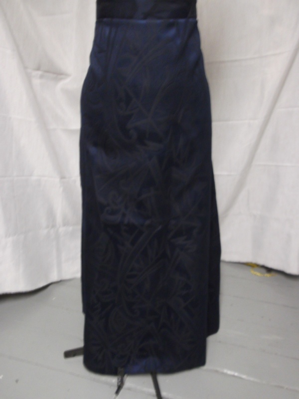 Blue Green Period Skirt-Wm Pd Sk 4625-Waist 42