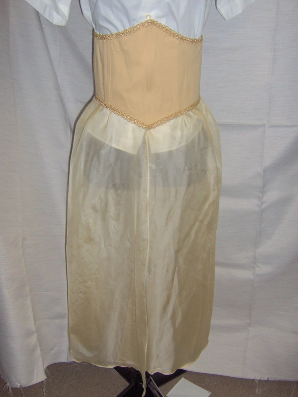 Yellow Period Skirt-Wm Pd Sk 5000-Waist 29