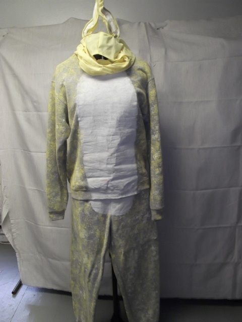 Yellow and Grey Animal Costume-ANML 5200-Pooh-Chest 40