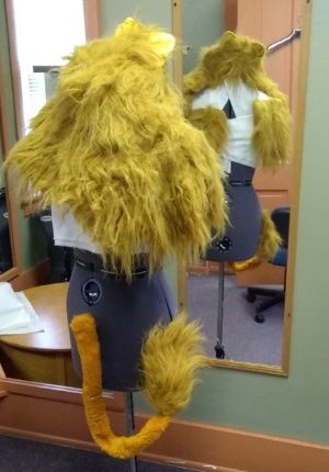 Yellow Animal Costume-ANML 5001-Chest N/A