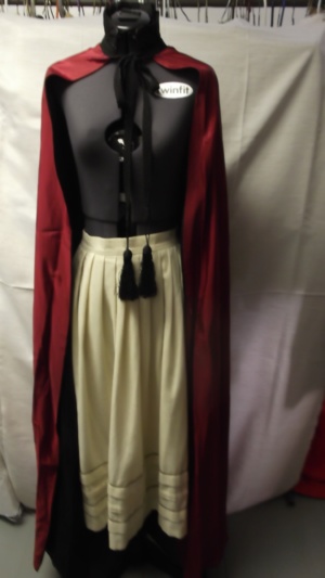 Red Black Cloak-CL 7500-Chest 46