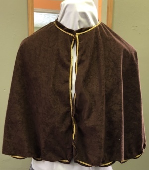 Brown Cape-CP 6400-CC'18-Chest 44
