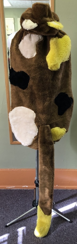 Brown and white and yellow Animal Fur-FUR 6001-Ppan-Chest N/A