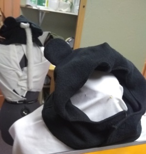 black Animal Hood-HOOD 1001-Ppan-