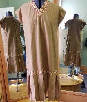 brown Indian Costume-Ind Dr 6501-MM'18-Chest 41