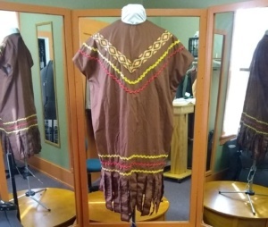 Brown Indian Costume-Ind Dr 6907-PPan -Chest 50