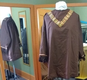 Brown Indian Costume-Ind Sht 6907-Ppan-Chest 54
