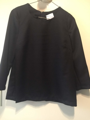 Black Modern Blouse-Mod Bl 1401-Chest 38