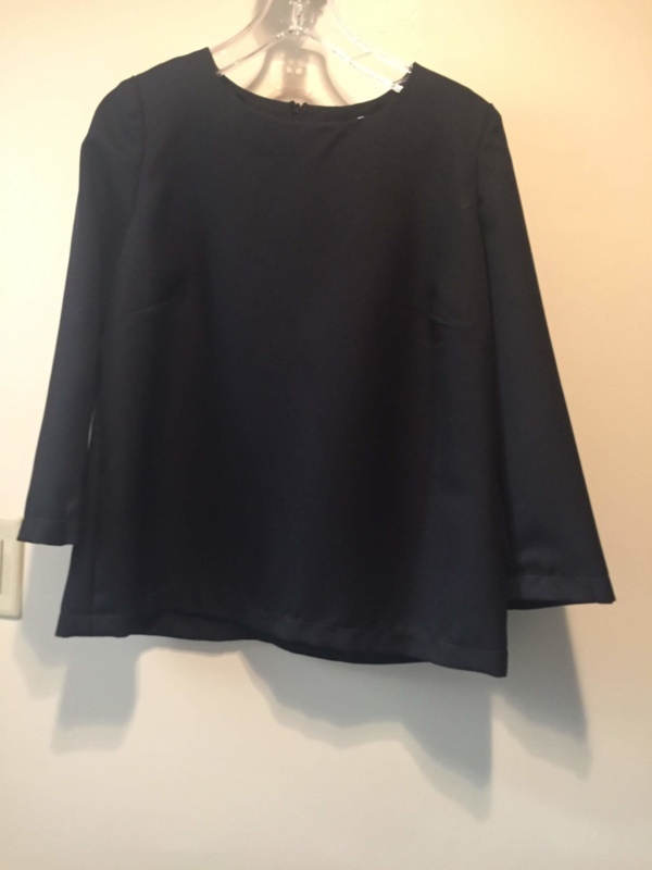 Black Modern Blouse-Mod Bl 1700-Chest 44