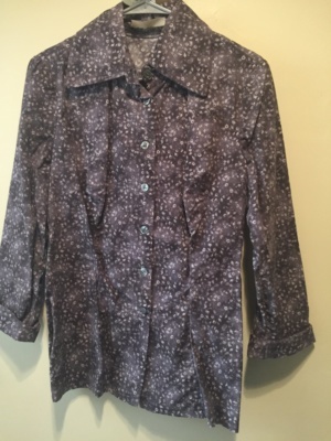 Grey Modern Blouse-Mod Bl 2725-Chest 44