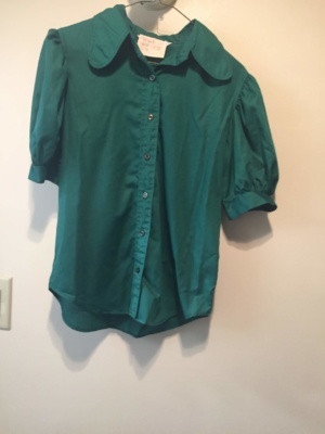 Green Modern Blouse-Mod Bl 3501-Chest 40
