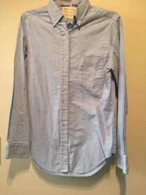Blue Modern Blouse-Mod Bl 4200-Chest 34
