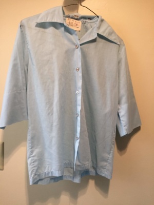 Blue Modern Blouse-Mod Bl 4500-Chest 40