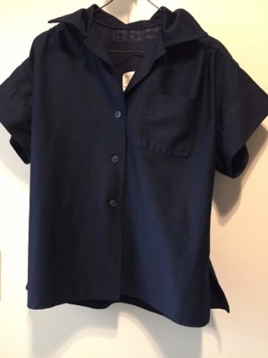Blue Modern Blouse-Mod Bl 4601-Chest 42